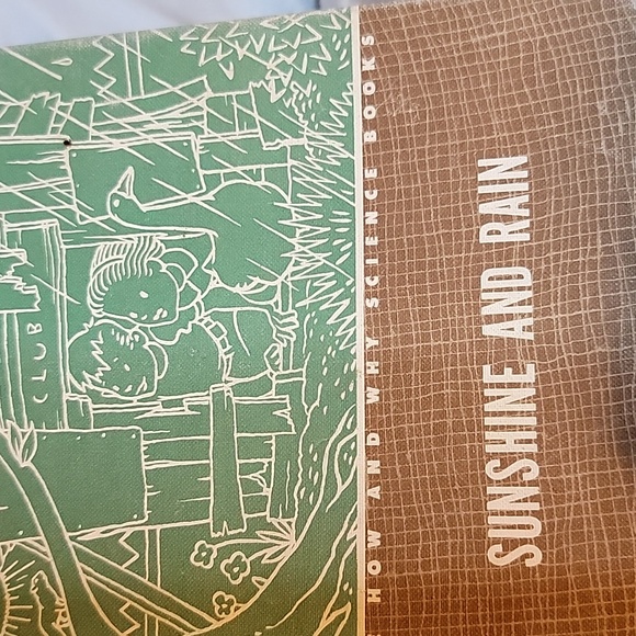 1950 Sunshine and Rain Science Book Hard bound 96 pages - Picture 2 of 6